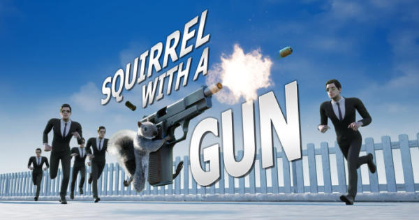 ハチャメチャなアクション×パズルゲーム『Squirrel with a Gun