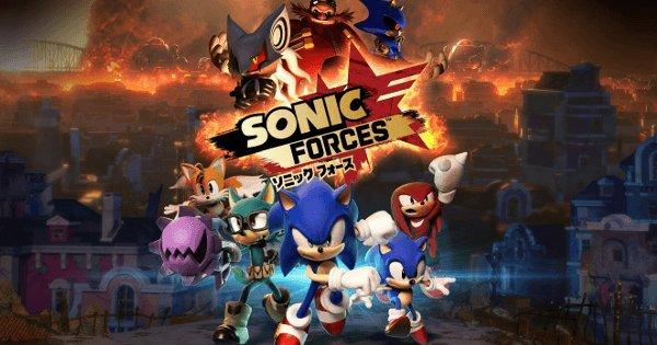 PS4 ソニックフォース　非売品ゲームポスター Sonic Forces SEGA PS4 Xbox One Rare Promo Small Poster / Ad