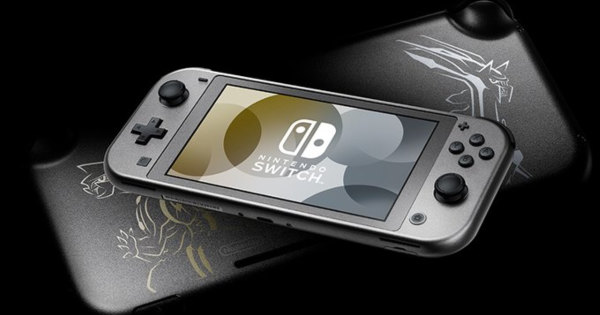 ディアルガ」「パルキア」が背面に描かれた特別デザインのSwitch Lite