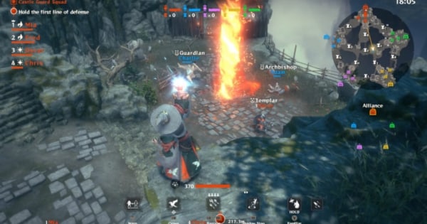 100人のプレイヤーが剣と魔法で戦う対戦オンラインアクション Warlander ゲームウィズ