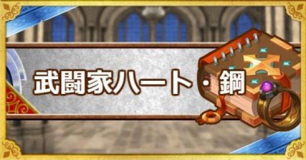 武闘家ハート・鋼(S)の効果と使用感