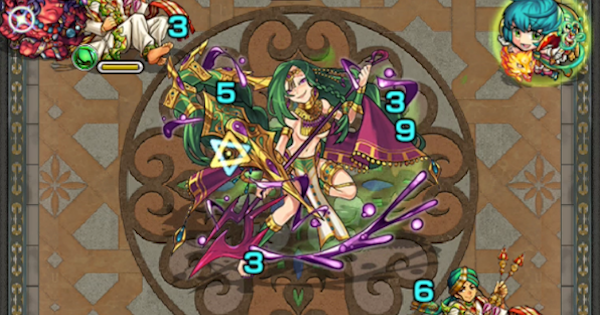 【モンスト】覇者の塔【3階】の攻略と適正キャラ｜不死の緑魔神
