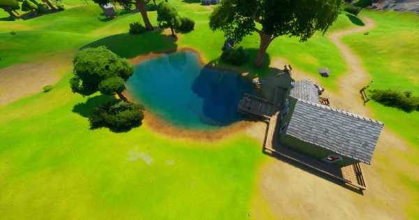 フォートナイト シップレイクコーブ ヨット フロッパーポンドを訪れる Fortnite ゲームウィズ