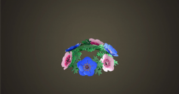 あつ森 アネモネのかんむり クールのレシピ 作り方 と必要素材 あつまれどうぶつの森 ゲームウィズ Gamewith