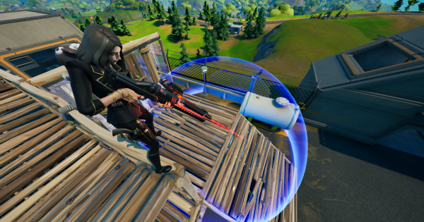 フォートナイト リーコンスキャナーで居場所を明かした後にレールガンを当てる Fortnite ゲームウィズ