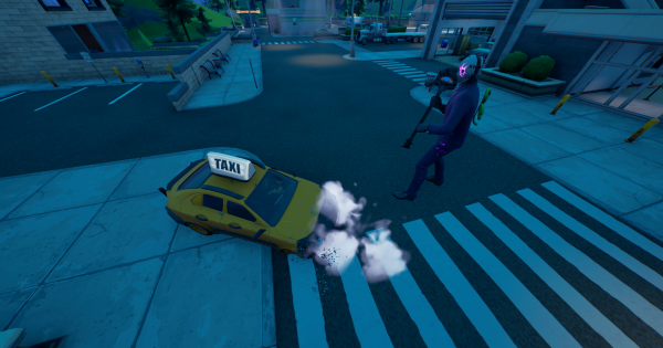 フォートナイト 移動中の乗り物に当たる Fortnite ゲームウィズ