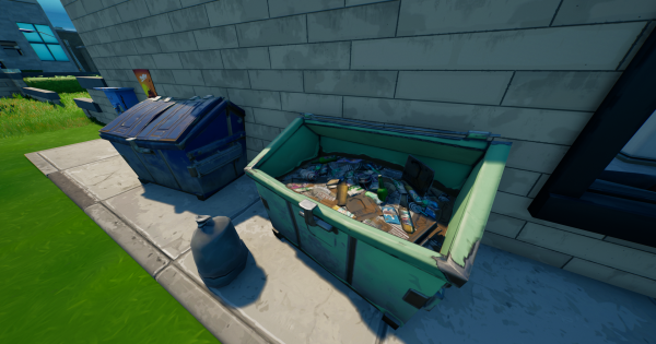 フォートナイト レイジーレイクかプレザントパークで大型ごみ箱を破壊する Fortnite ゲームウィズ