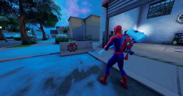 フォートナイト バリアの後ろでしゃがむ Fortnite ゲームウィズ