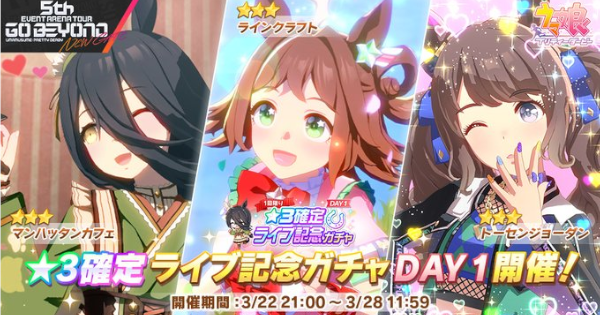 ウマ娘 星3確定ガチャの対象キャラ一覧と開催履歴 ゲームウィズ