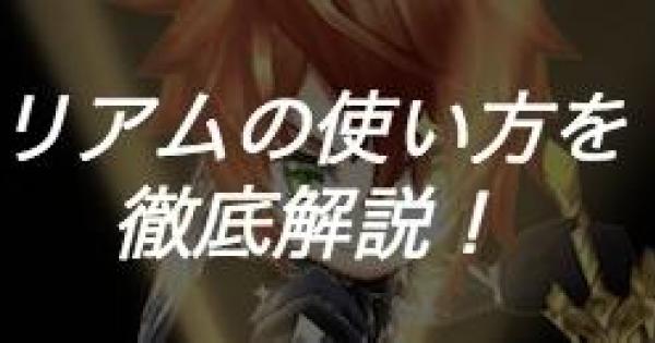 【白猫】神気英雄リアムの使い方と隠し効果について解説！
