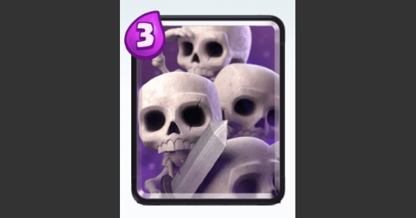 クラロワ スケルトン部隊 スケアミ の評価 使い方と対策 クラッシュロワイヤル ゲームウィズ Gamewith