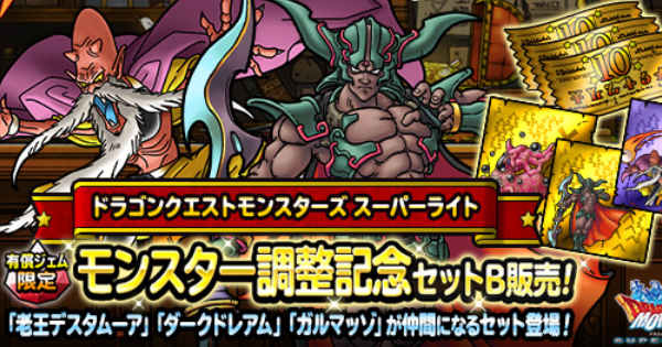 有償限定！モンスター調整記念セットBは買うべき？