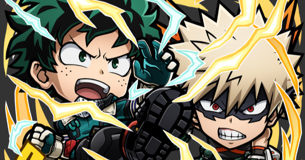 【コトダマン】緑谷出久＆爆豪勝己の評価とステータス