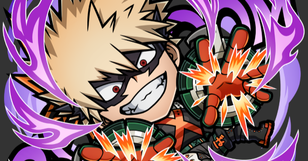 【コトダマン】爆豪勝己の評価とステータス