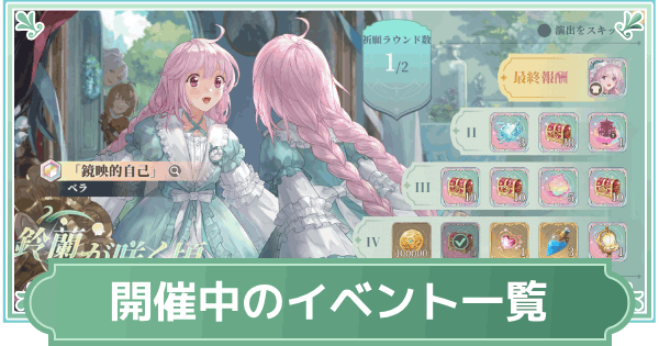 開催中のイベント一覧