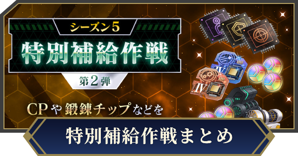 イベント「特別補給作戦」の攻略