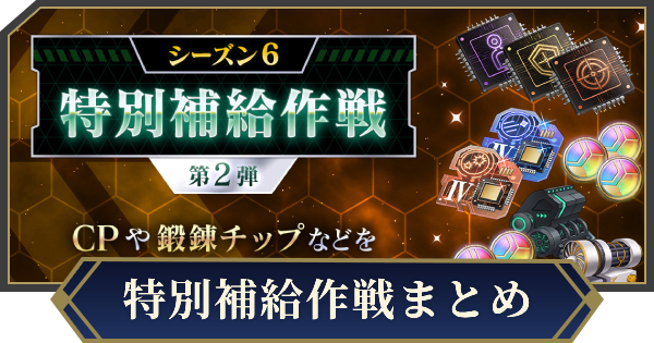イベント「特別補給作戦」の攻略