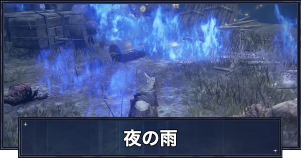 【ナイトレイン】夜の雨の対処法と仕様【エルデンリングナイトレイン】