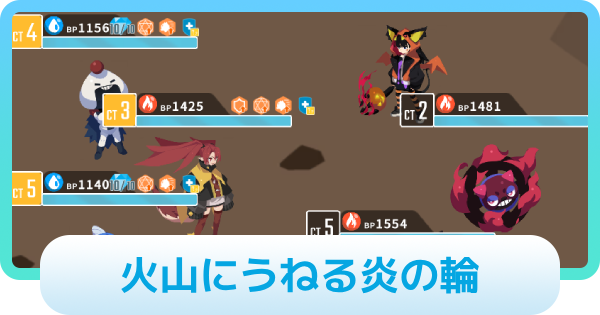 【エグリプト】カシャ攻略情報｜火山にうねる炎の輪