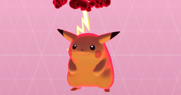 【ポケモンGO】キョダイピカチュウの色違いとおすすめ技・弱点