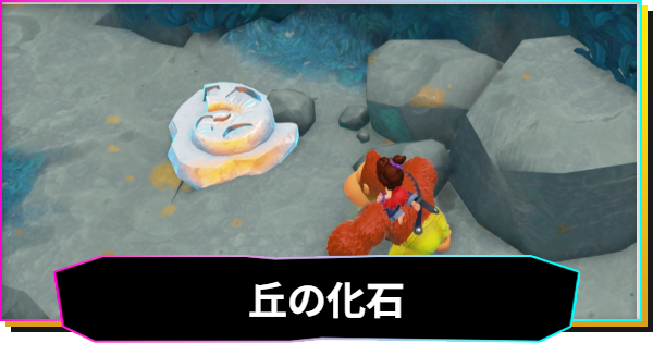 【ドンキーコングバナンザ】丘の化石一覧