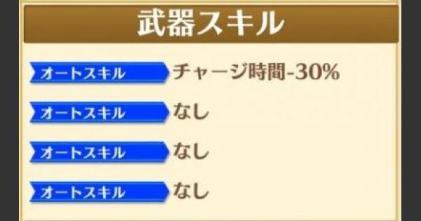 【白猫】限定キャラモチーフ武器のオートスキル1つ判明！