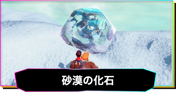 【ドンキーコングバナンザ】砂漠の階層の化石一覧