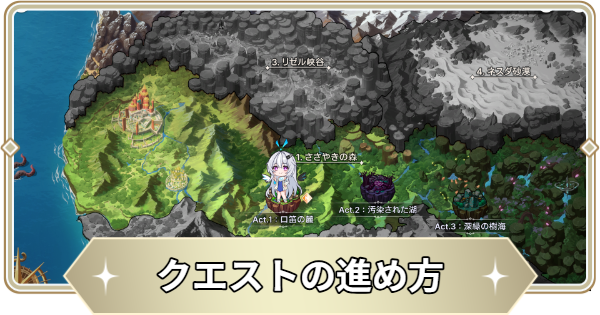 【アビスディア】メインクエストの進め方【ABYSSDIA】