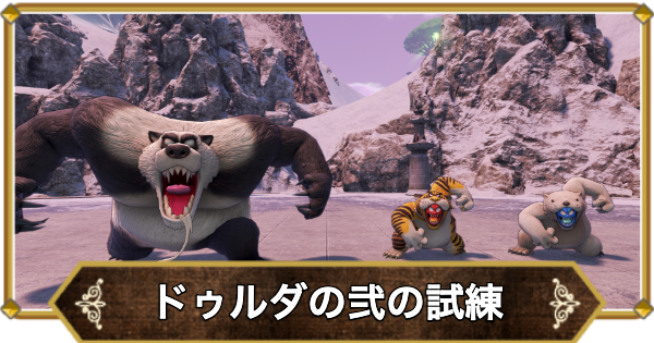 【ドラクエ11】ドゥルダの試練2の攻略｜連武討魔行2【ドラクエ11S】