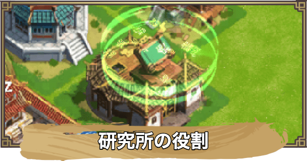 【アバター：伝説を刻む者】研究所の役割