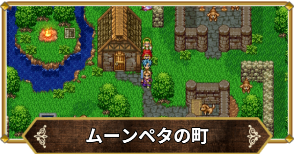 【ドラクエ11】ムーンペタの町の行き方と宝箱・アイテム【ドラクエ11S】