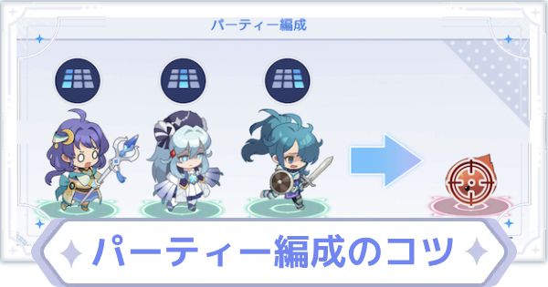 パーティー編成のポイント