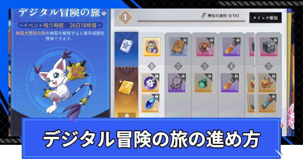 デジタル冒険の旅の進め方と報酬