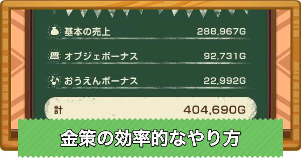 【牧場物語 風のグランドバザール】金策(お金稼ぎ)の効率的なやり方【グラバザ】