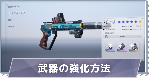 【スノブレ】武器の強化方法まとめ【スノウブレイク：禁域降臨】