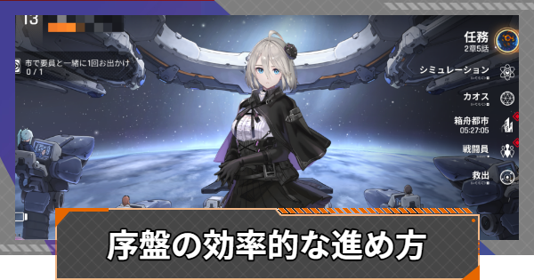 序盤の効率的な進め方