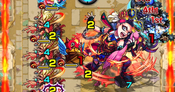 【モンスト】未開の砂宮【21】の攻略と適正キャラ｜拠点21