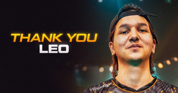 FNATICがLeo選手との契約終了を発表の画像