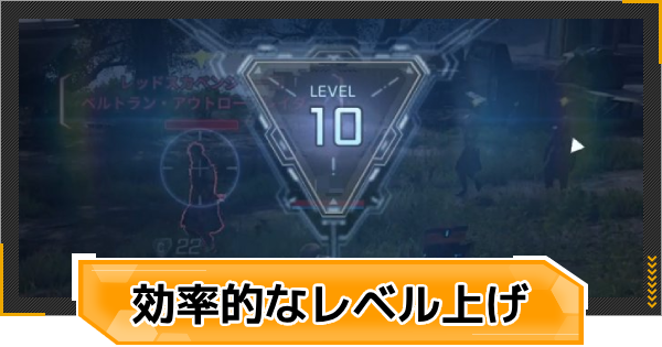 効率的なレベル上げのやり方