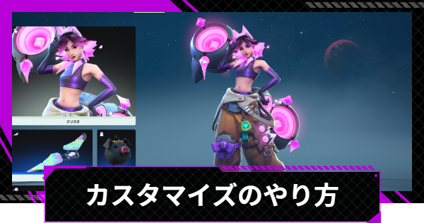 カスタマイズ(ロードアウト)できることとやり方