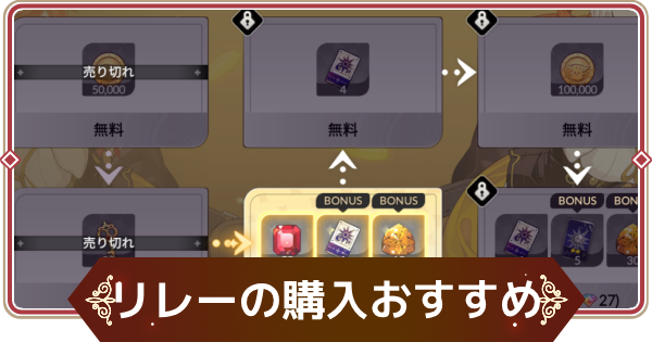 【セナリバ】リレーの購入おすすめ【セブンナイツ リバース】