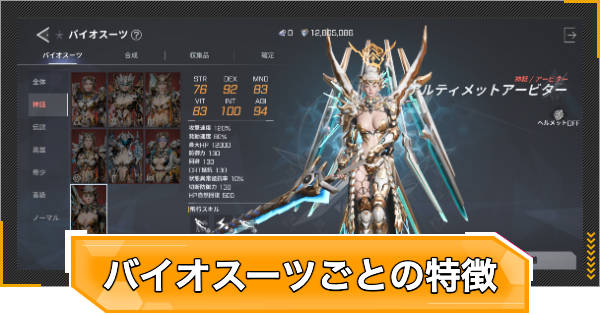 【RFオンラインネクスト】バイオスーツ(職業)の特徴と使い方【RFオンネク】