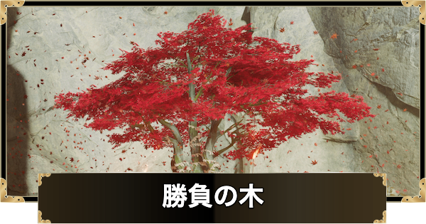 【ゴーストオブヨウテイ】勝負の木の場所と報酬【Ghost of Yotei】
