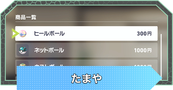 【ポケモンZA】たまやの場所と商品一覧【ポケモンレジェンズZA】