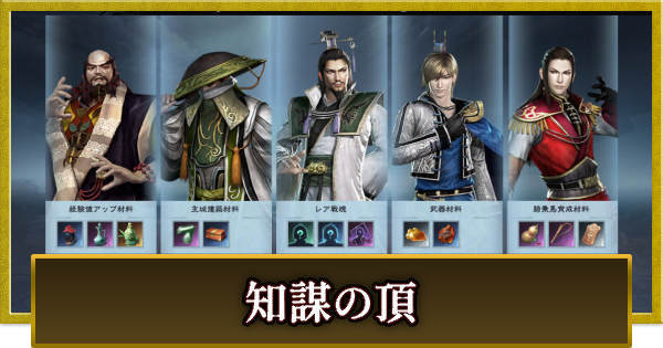 知謀の頂の攻略とおすすめキャラ