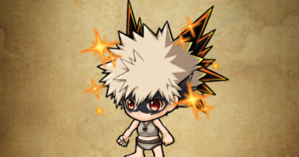 【ポコダン】爆殺王爆豪勝己の髪型の性能と入手方法【ポコロンダンジョンズ】