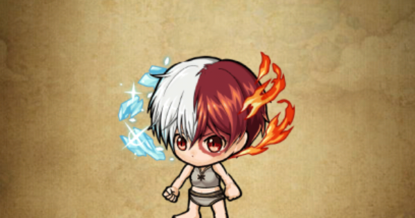 【ポコダン】半冷半燃轟焦凍の髪型の性能と入手方法【ポコロンダンジョンズ】