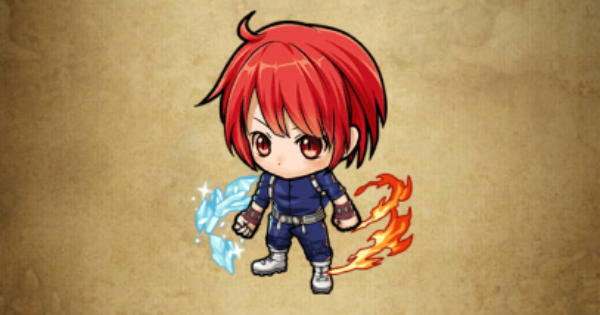 【ポコダン】半冷半燃轟焦凍のヒーローコスチュームの性能と入手方法【ポコロンダンジョンズ】