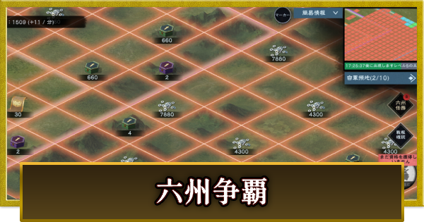 【真・三國無双 覇】六州争覇の攻略と報酬