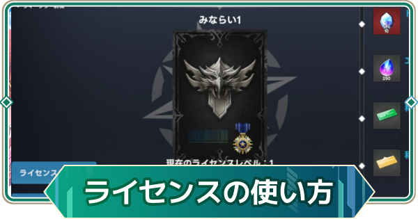 【アウタープレーン】冒険者ライセンスの使い方【アウプレ】